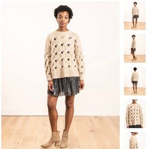 Isabel Marant Open Weave Sweater, size 40